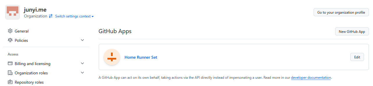 GitHub App