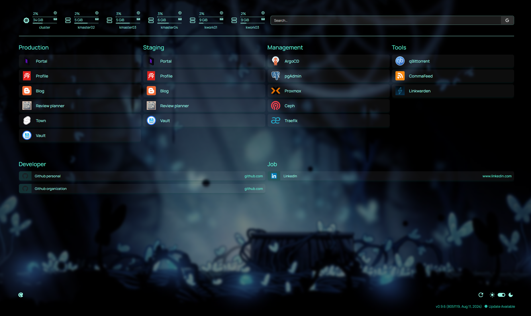 homepage